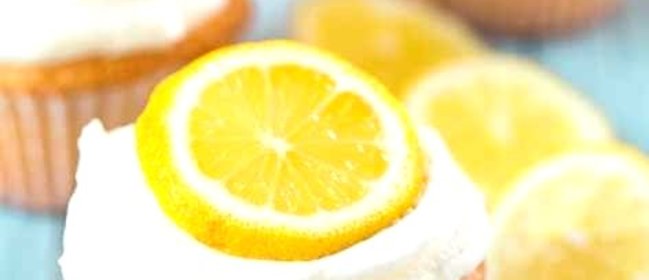 Лимонные капкейки