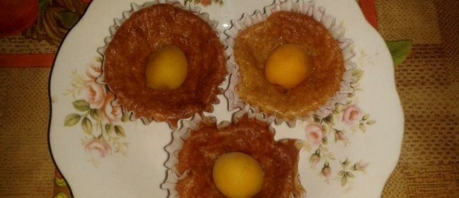 Творожные кексы без яиц