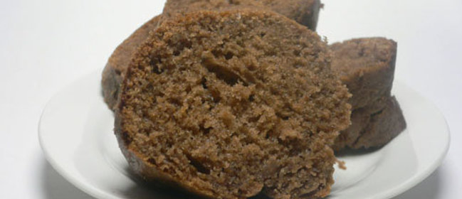 Ореховый кекс на шоколадном масле