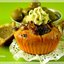 Сырные кексы с оливками, грибами и паприкой «Для сырофреников и мачо»