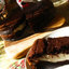 Шоколадный кекс-пирог с творожно-сырной начинкой